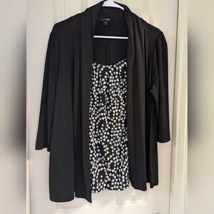 East 5th layered look top